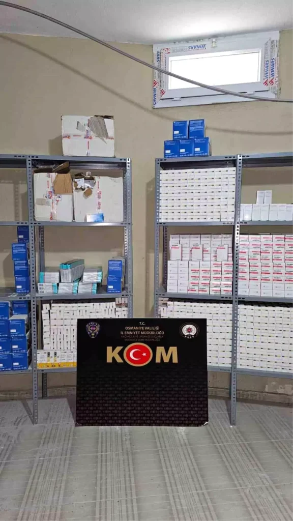 Osmaniye’de 2,5 Milyon TL Değerinde Kaçak İlaç Operasyonu