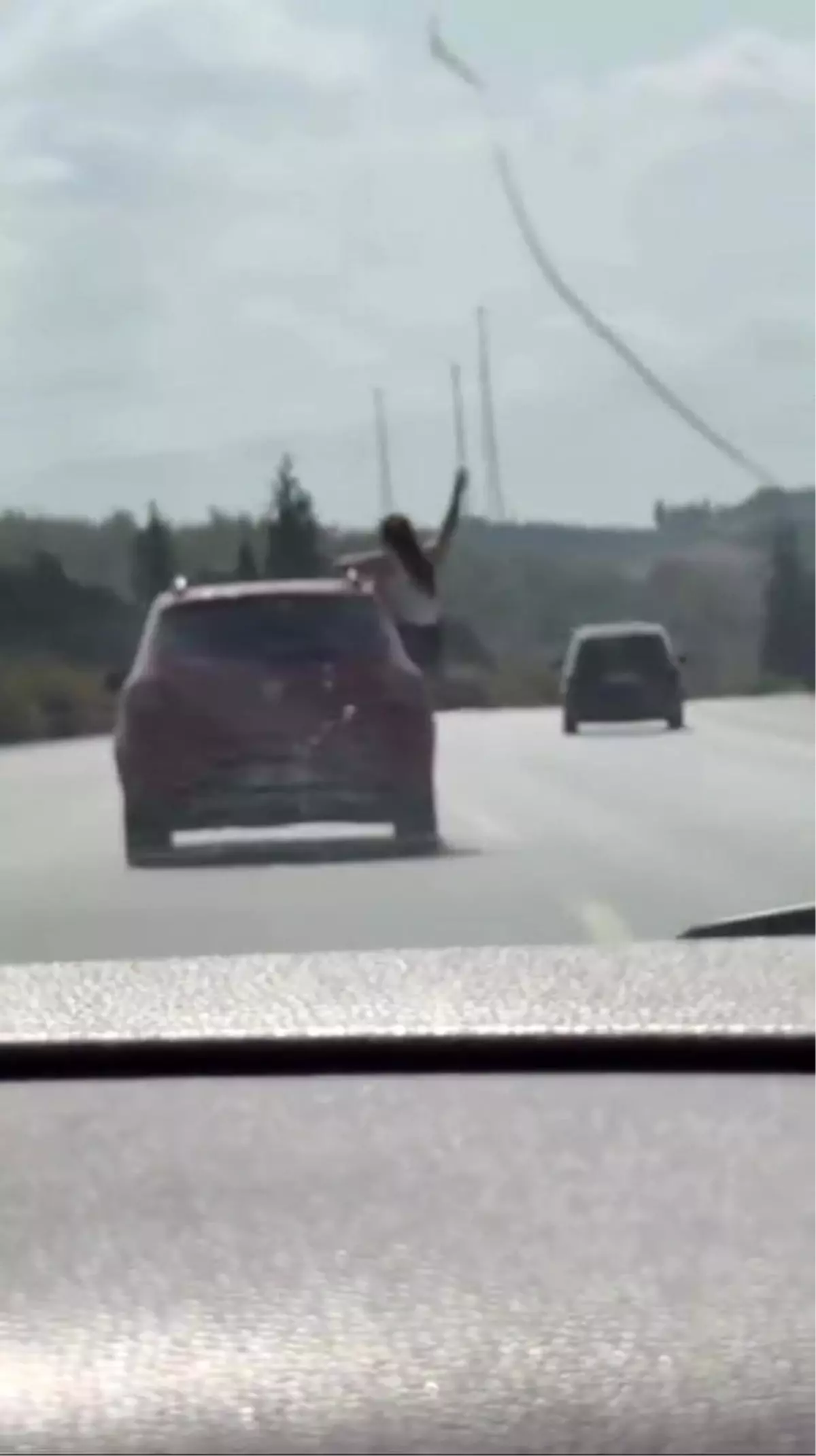 Tehlikeli Yolculuk: Cipte Camdan Dışarı Çıktı