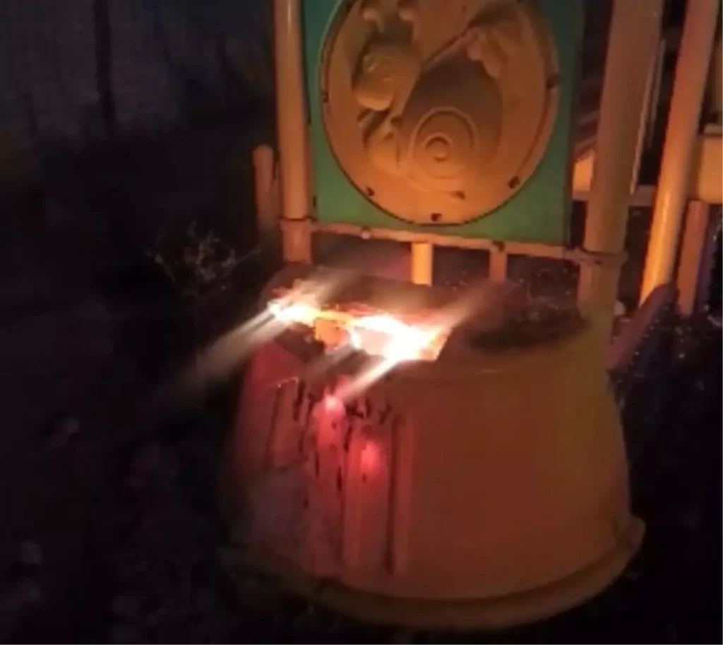 Gençlik Çağında Sorumsuzluk: Park Malzemelerine Zarar Verildi