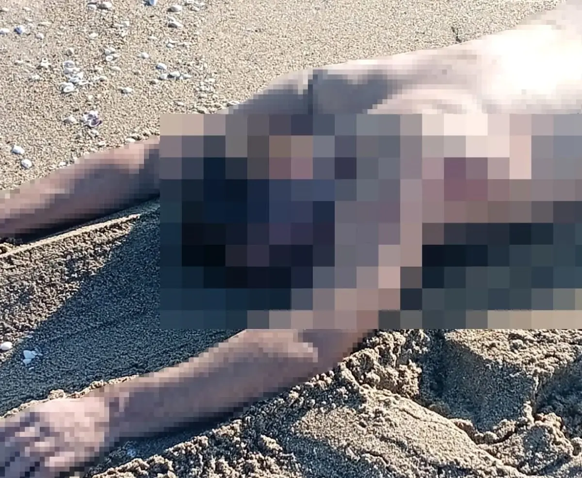 Sakarya Sahilinde Çıplak Erkek Cesedi Bulundu