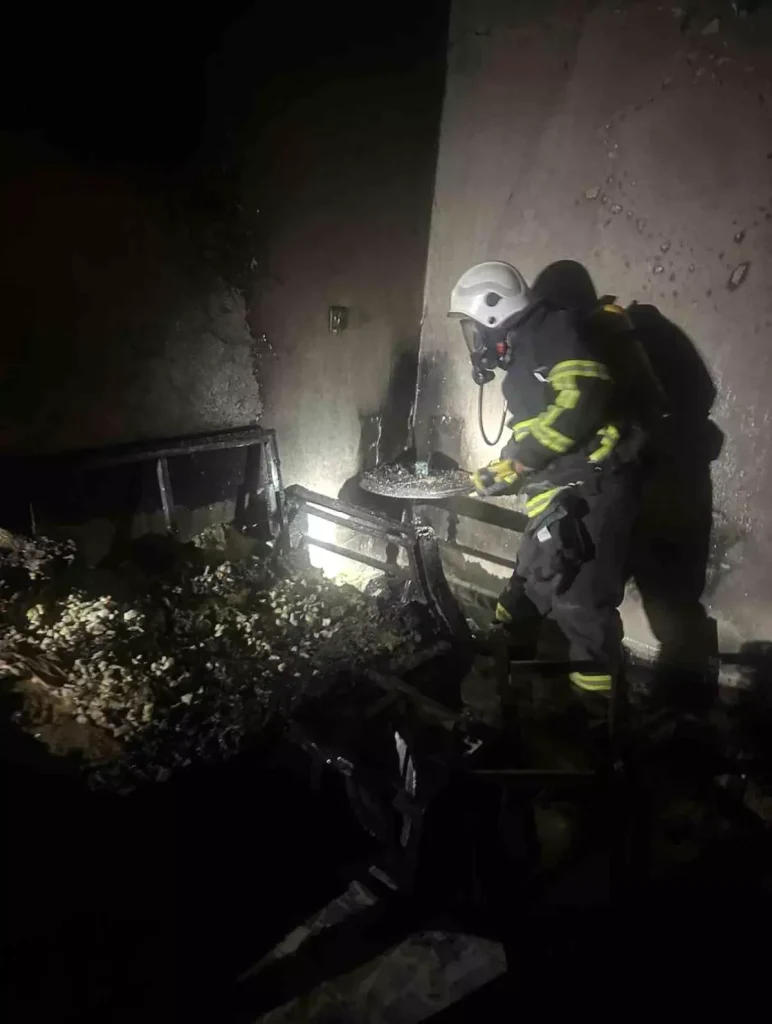 Hatay’da Yanan Ev Kullanılmaz Hale Geldi