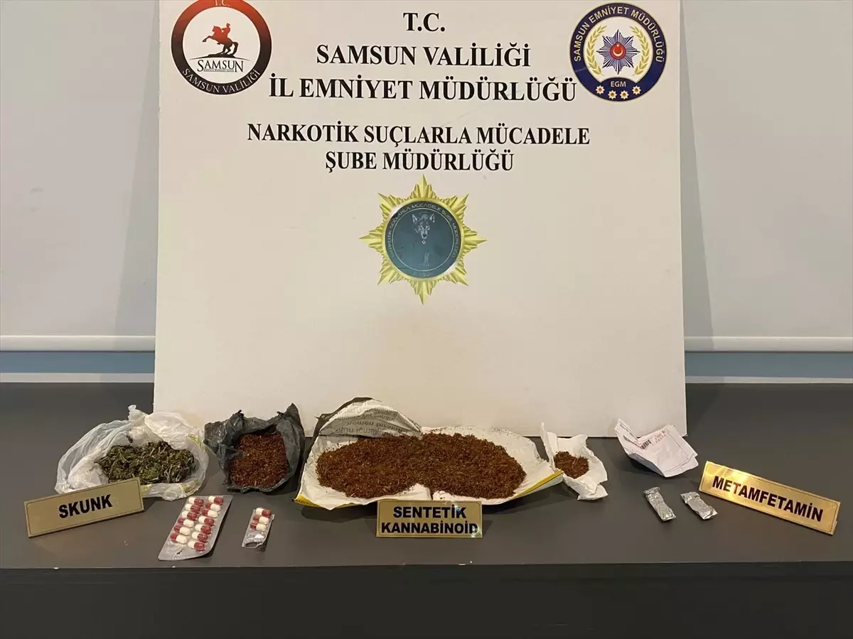 Samsun’da Büyük Uyuşturucu Operasyonu: 3 Şüpheli Yakalandı