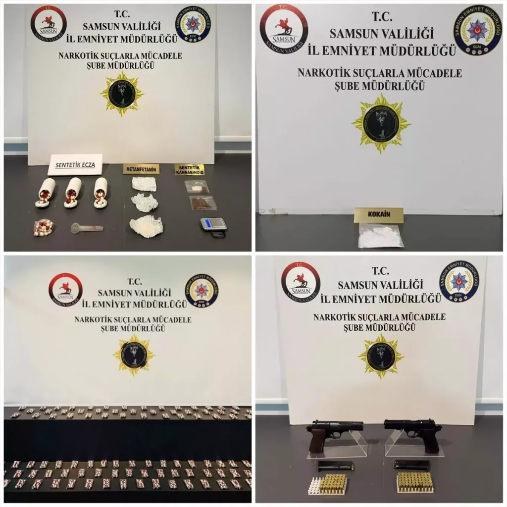 Samsun’da Büyük Uyuşturucu Operasyonu: 6 Şüpheli Yakalandı