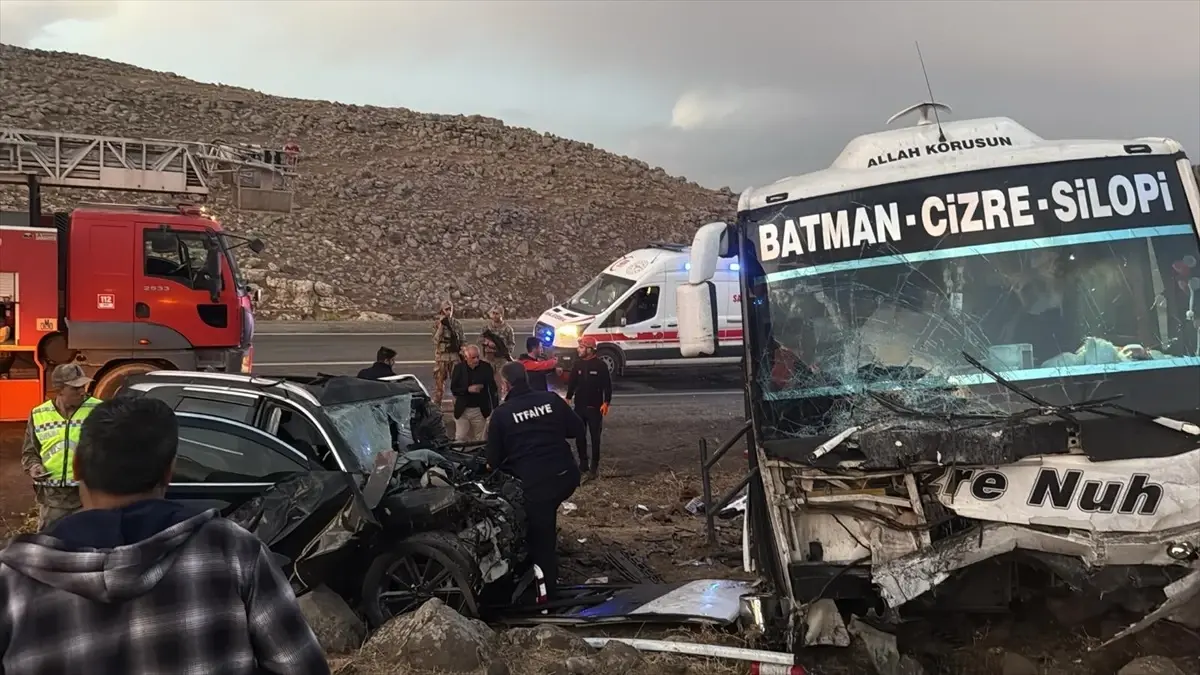 Şırnak’ta Feci Kaza: 6 Kişi Yaralandı