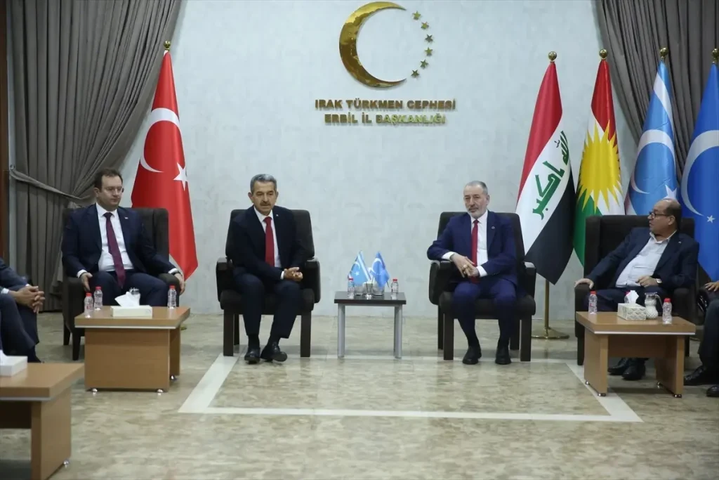 Şırnak Valisi Ekici, IKBY Yetkilileriyle Görüşüyor