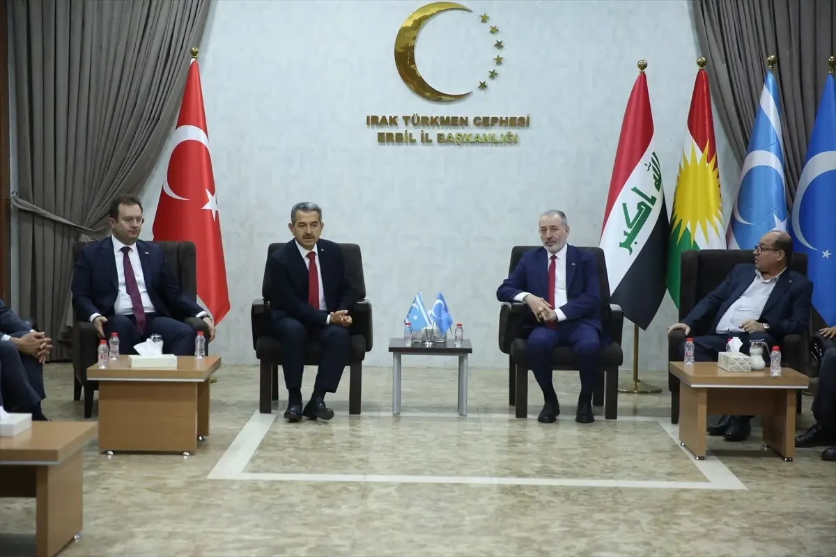 Şırnak Valisi Ekici, IKBY Yetkilileriyle Görüşüyor