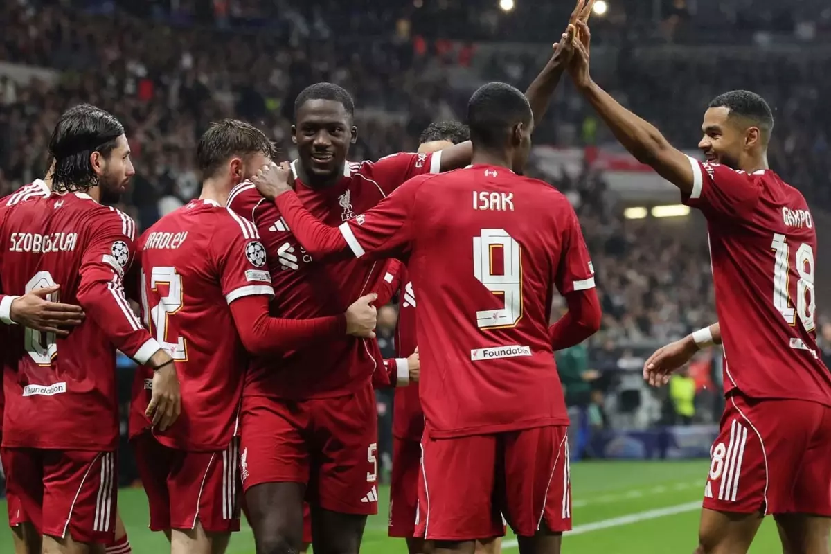 Liverpool, Frankfurt’u 5-1 Mağlup Etti