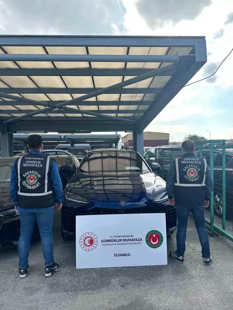 Ticaret Bakanlığı 288 Milyon Liralık Lüks Araç Operasyonu