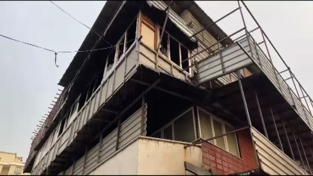 “Ümraniye’de Kereste Atölyesinde Büyük Yangın”