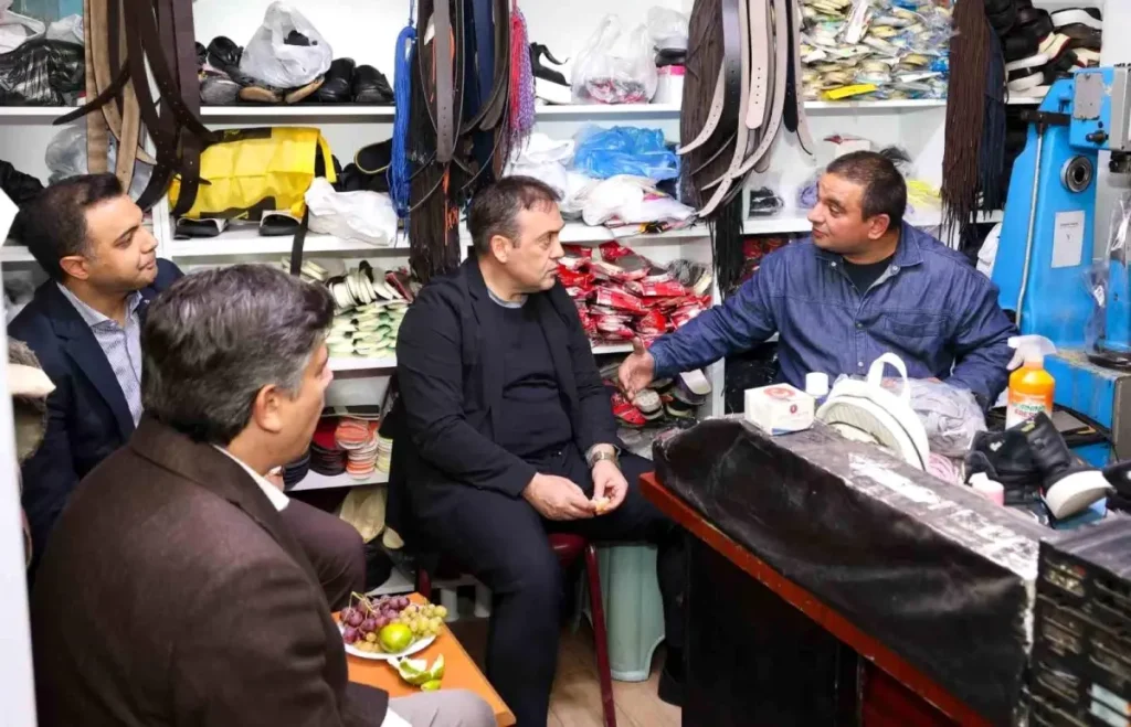 Vali Sözer’den “Yılın Ahisi” Enis İnönlü’ye Ziyaret