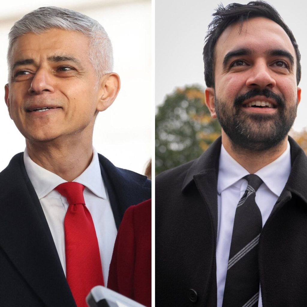 Far-Right Groups Target Similarities Between Zohran Mamdani and Sadiq Khan