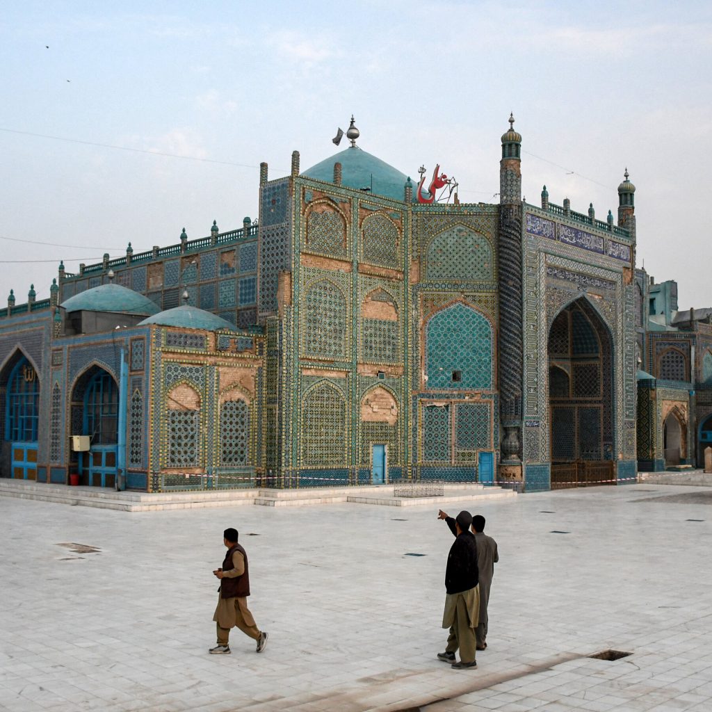 Scars in the Blue Mosque Reveal Afghanistan’s Rifts