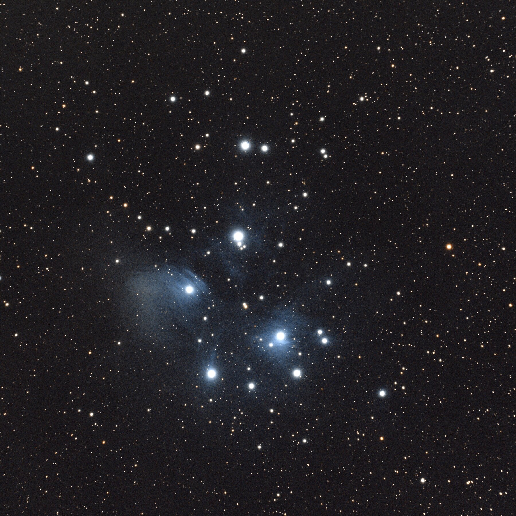 The “Lost Sisters” of the Pleiades Fill the Entire Night Sky
