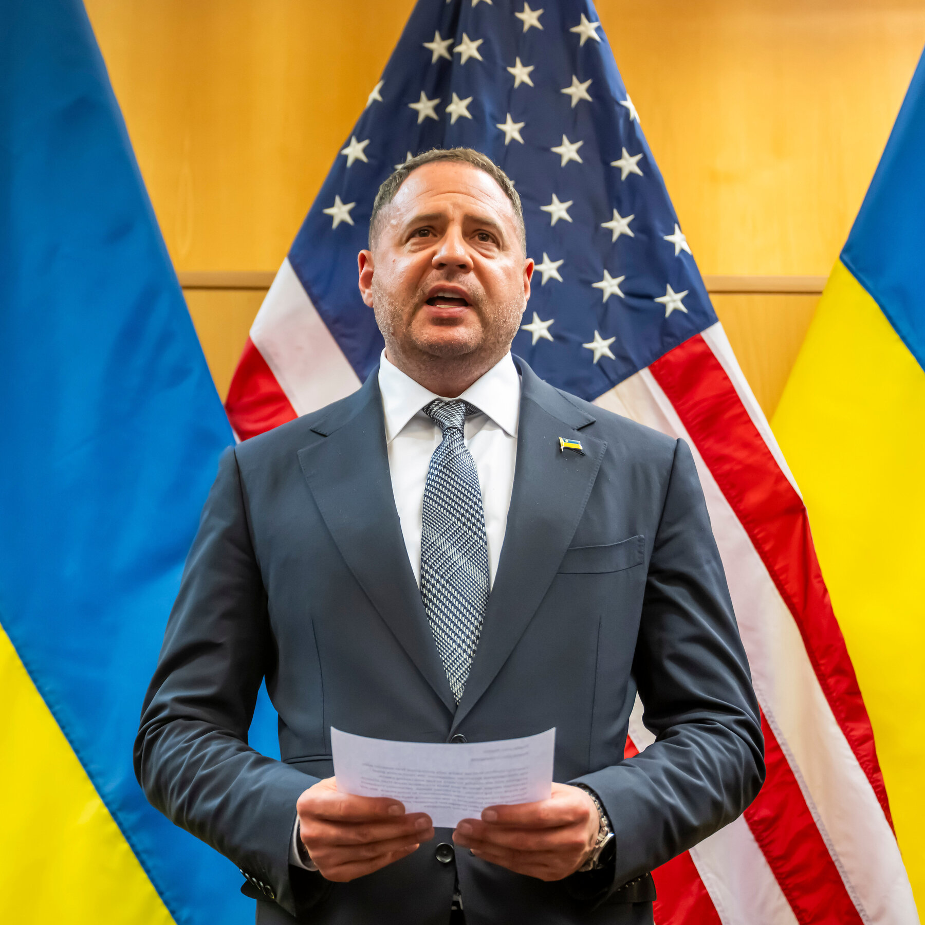 Property Linked to Ukraine’s Lead Negotiator Searched in Corruption Probe