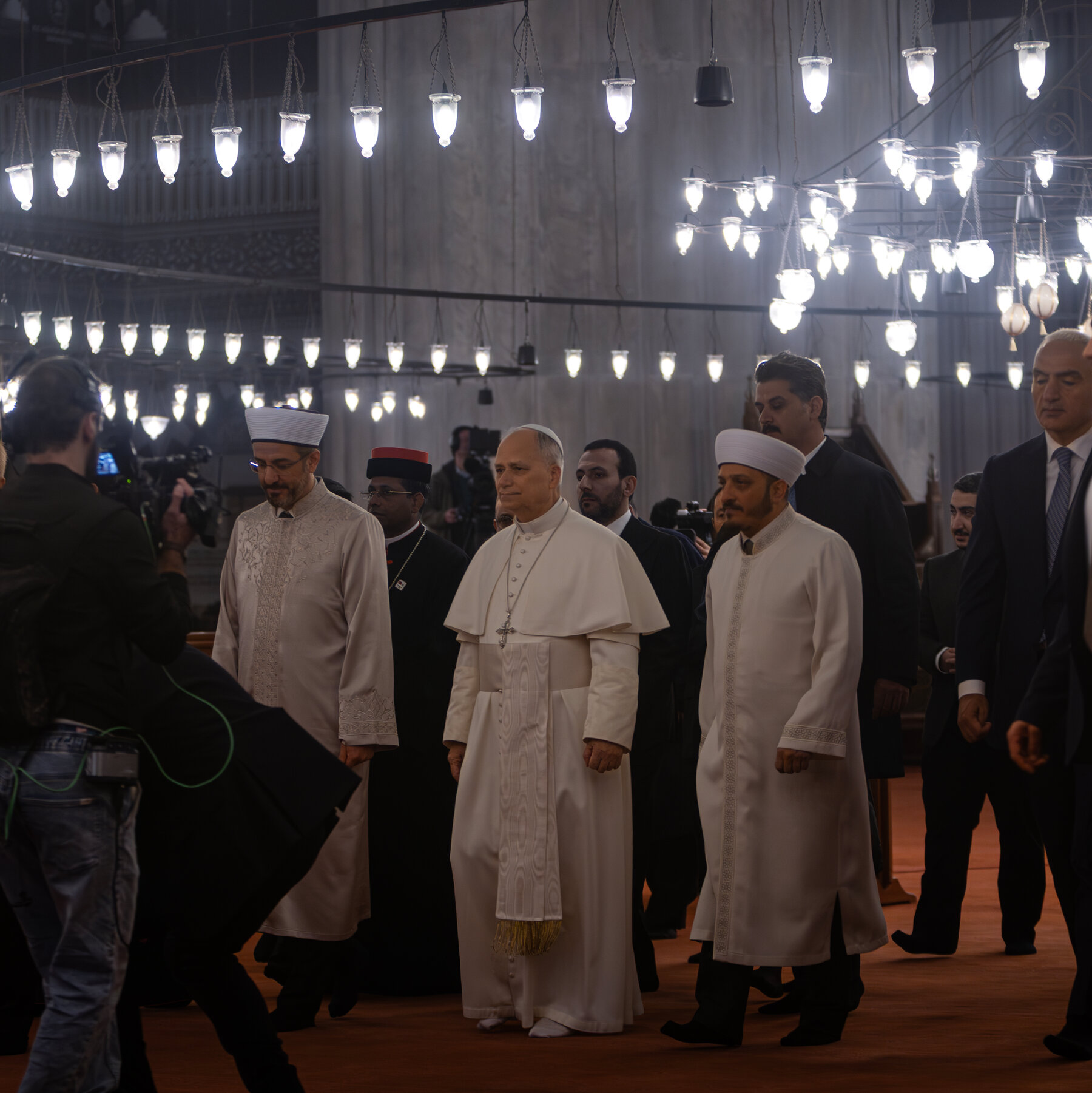 Did Pope Leo XIV Pray Inside Istanbul’s Blue Mosque? Not Publicly, at Least