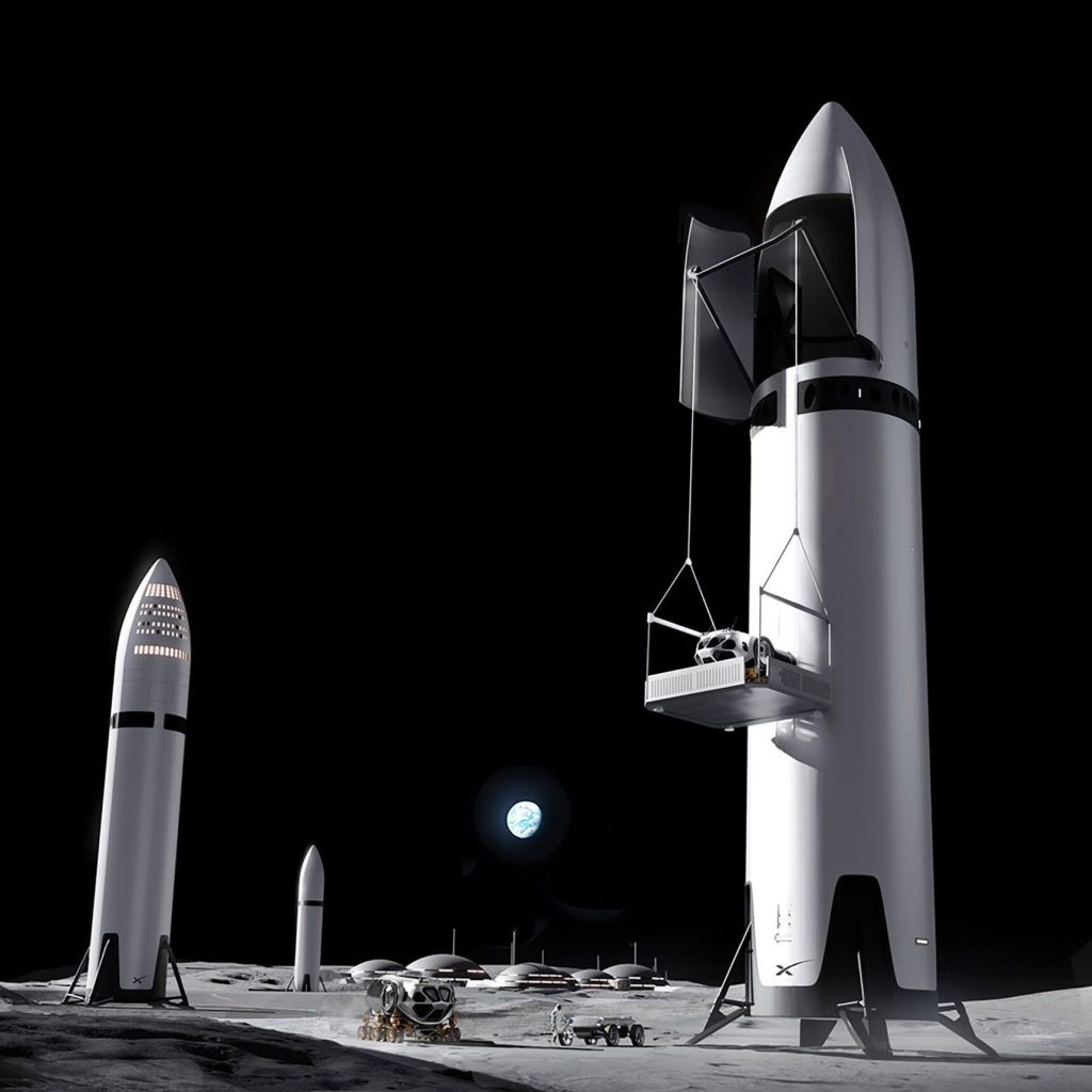 NASA Gets Moon Lander Plan B’s From SpaceX and Blue Origin