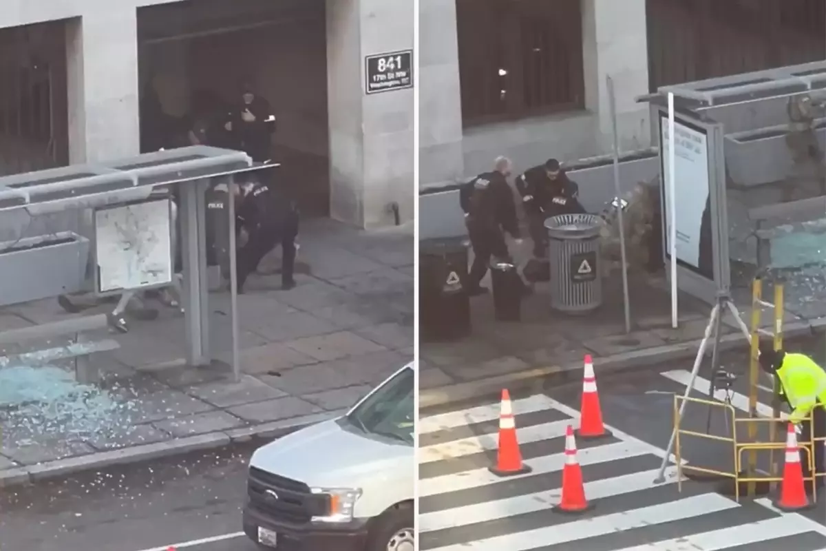 ABD’yi sarsan olaydan ilk görüntüler! Saldırgan böyle yakalandı