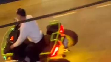 Arnavutköy’de ATV ile Tehlikeli Akrobasi: Korku Dolu Anlar!