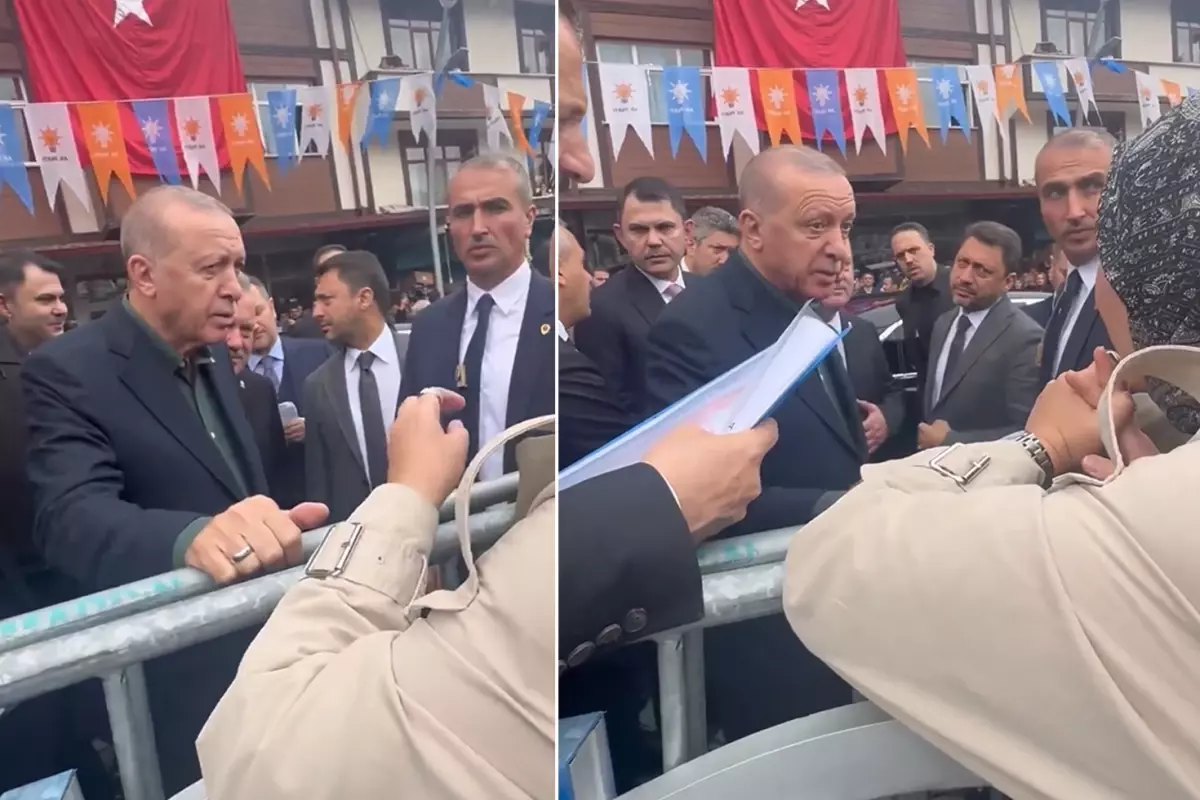 Atanamayan Öğretmen Gözyaşlarıyla Cumhurbaşkanı Erdoğan’a Duygusal Buluştu