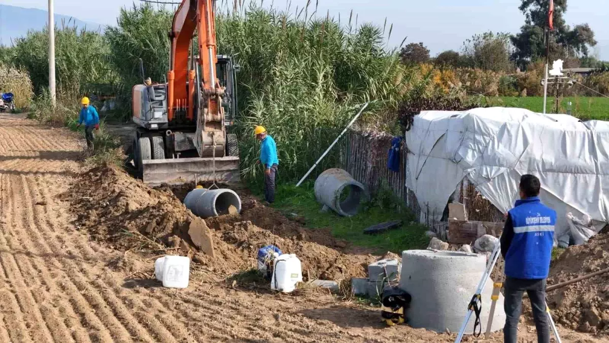 Aydın’da Altyapı Yatırımları Devam Ediyor