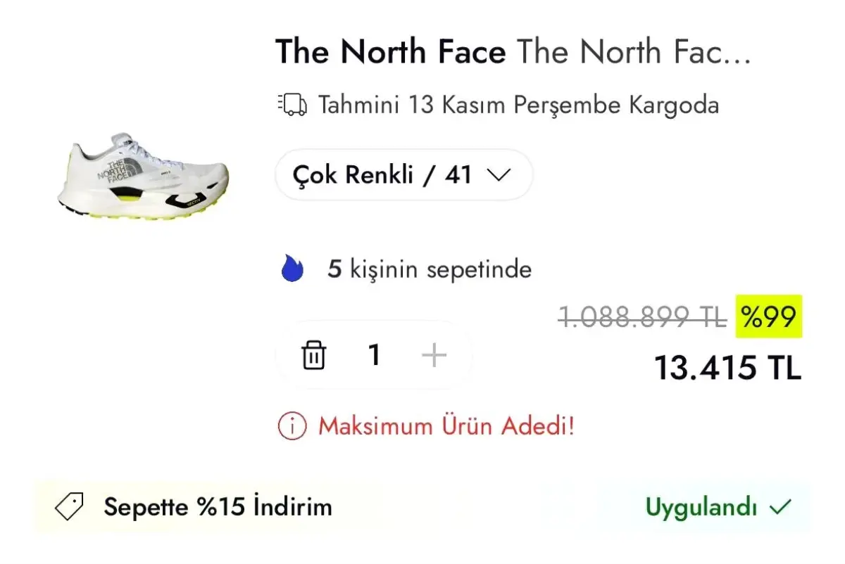 Aldatıcı İndirim Uyarısı!