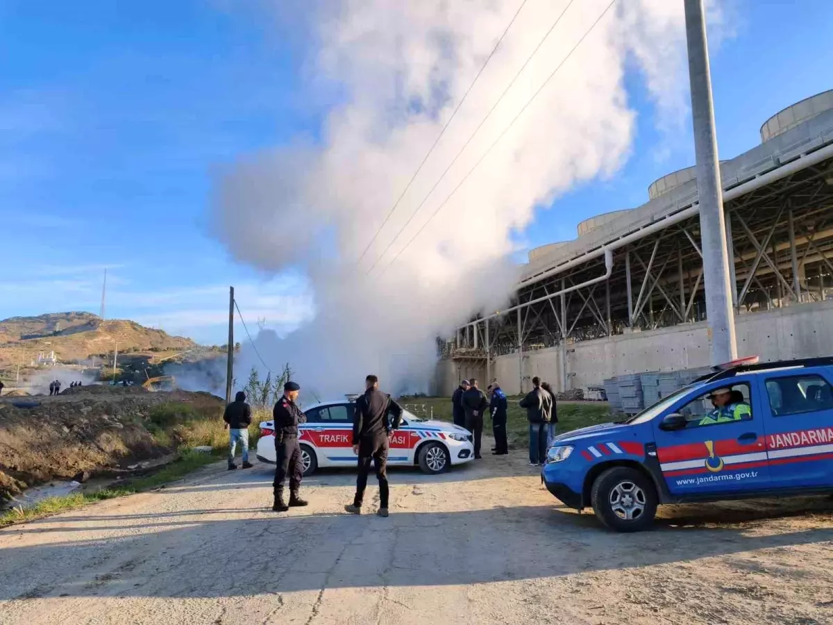 Aydın’da Jeotermal Santral Hattında Patlama: 170 Derece Sıcak Su Çevreye Yayılmaktan Kurtarıldı