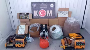 Aydın’da Kaçak Tütün Operasyonu