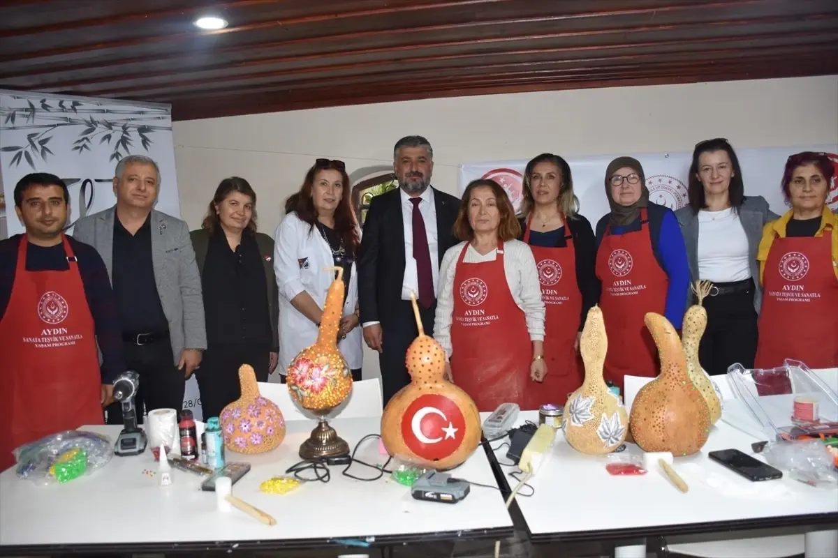 Aydın’da Şehit Yakınları ve Gaziler İçin Sanat Kursu Açıldı