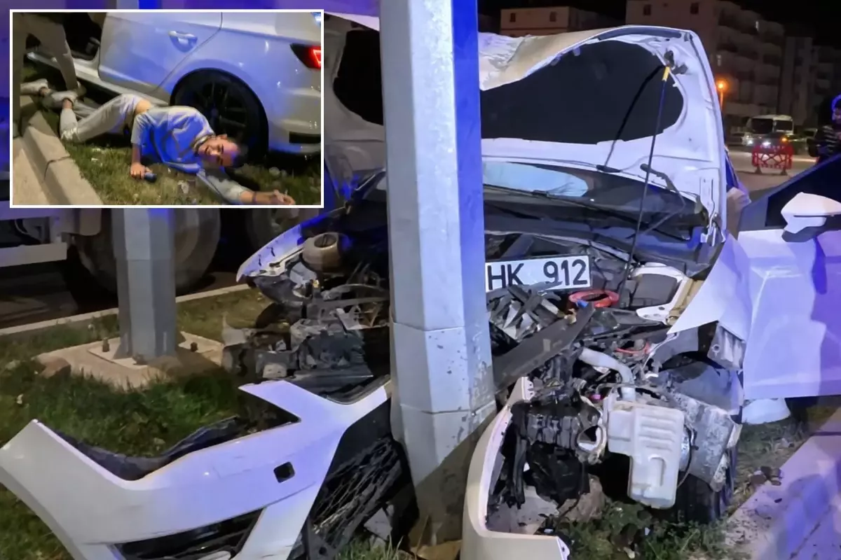Aynı Yolda Yarım Saatte İki Kaza! Yaralı Sürücünün Şaşırtıcı İlk Sözleri