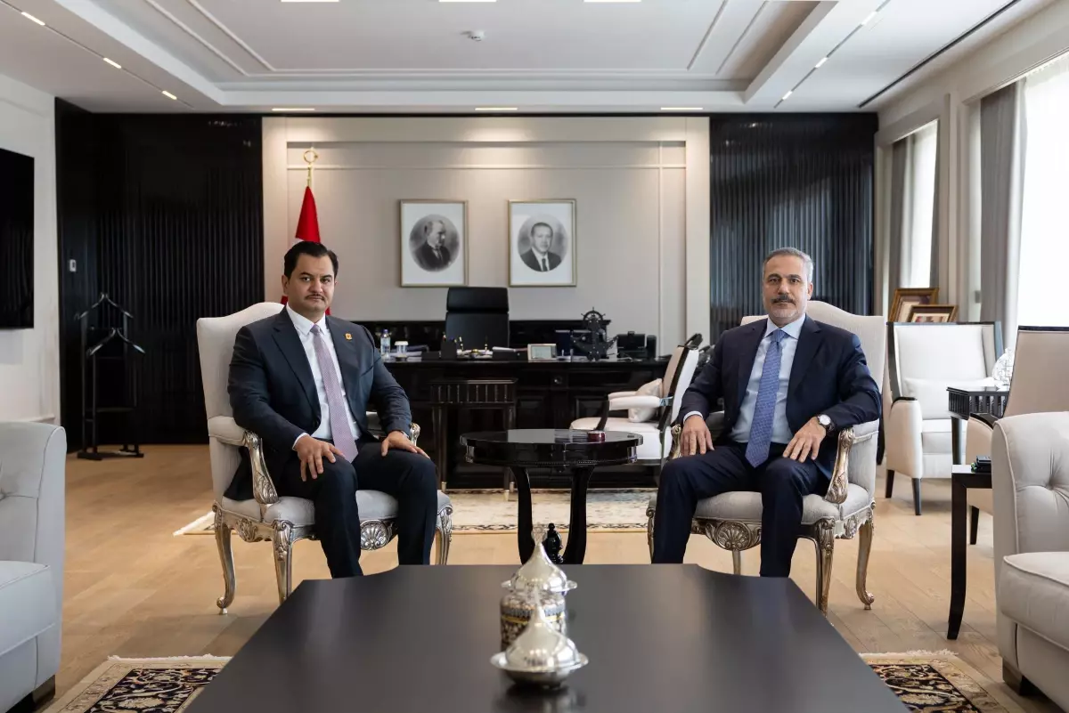 Dışişleri Bakanı Fidan ile Libya’nın Genel Komutan Yardımcısı Hafter Ankara’da Buluştu