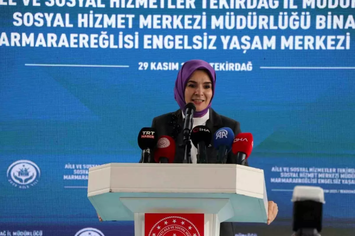 Tekirdağ’a Sosyal Hizmet Yatırımları