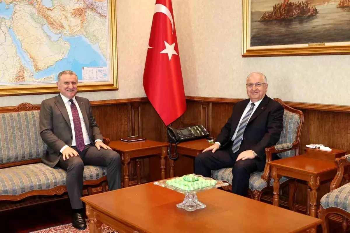 Bakan Güler ve Bakan Bak’dan Görüşme