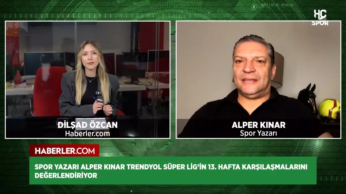 Beşiktaş Krizde, Fenerbahçe Yükselişte: Kınar’dan 13. Hafta Değerlendirmesi