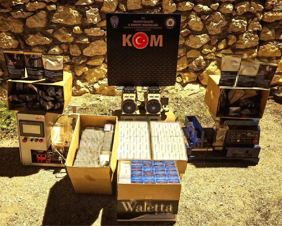 Bilecik’te Kaçak Tütün Operasyonu