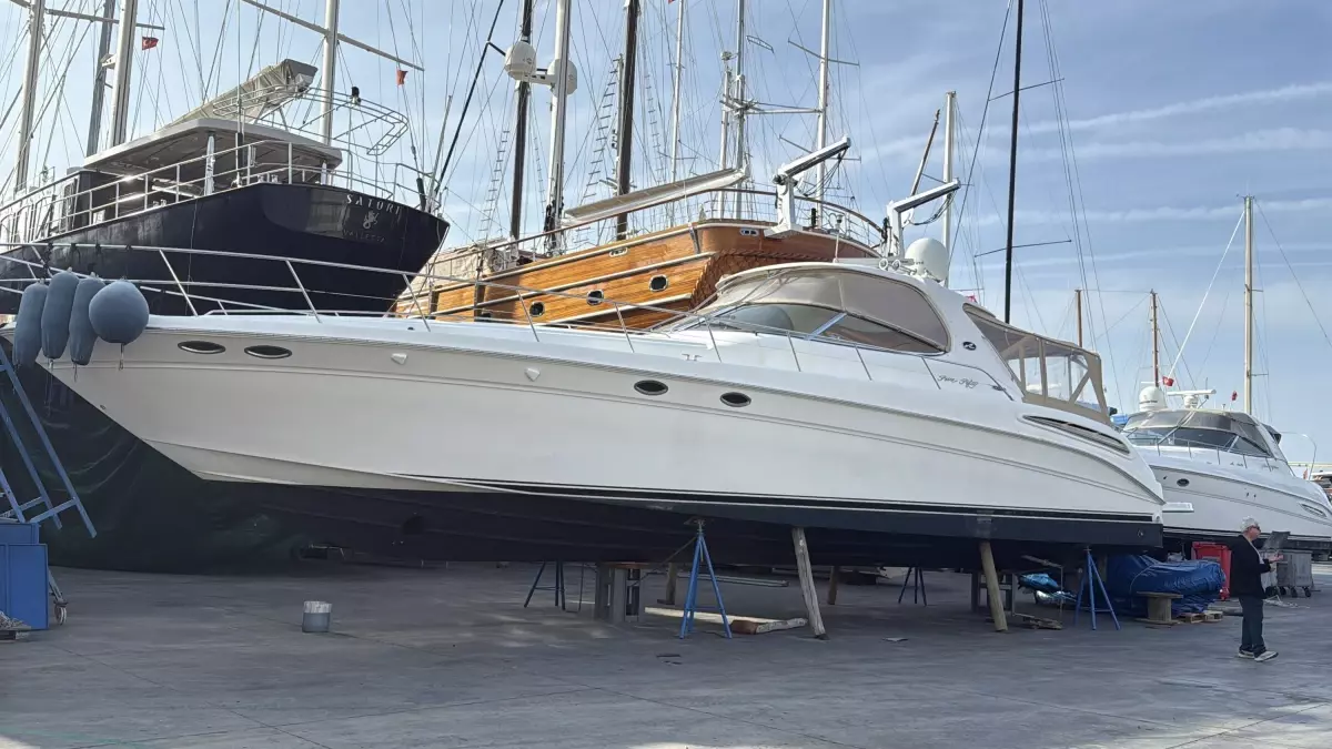 Bodrum’da Yat Bakım Sezonu Erken Başladı, Tersaneler %100 Dolulukta