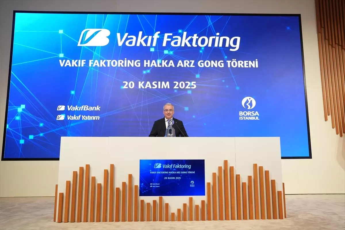 Vakıf Faktoring Borsa İstanbul’da İşlem Görmeye Başladı