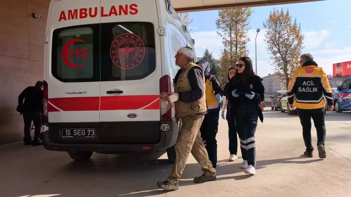 İnegöl’deki Palet Fabrikasında Yangın