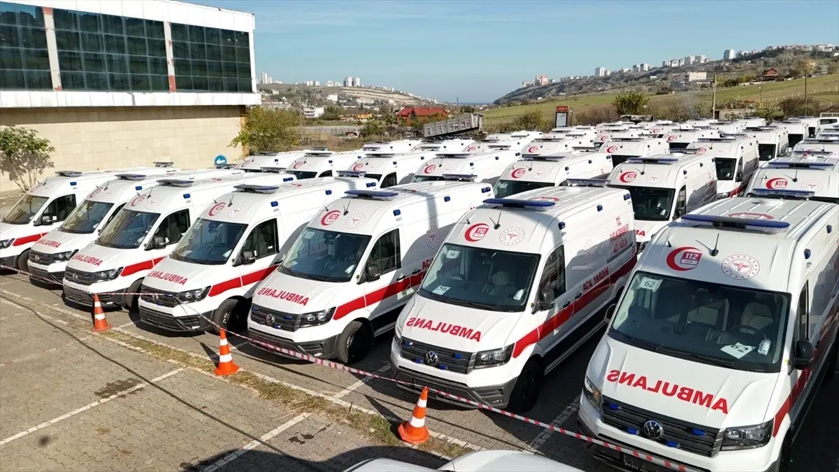 Büyükşehir Belediyesi, Samsun’a 100 Ambulans Kazandırdı