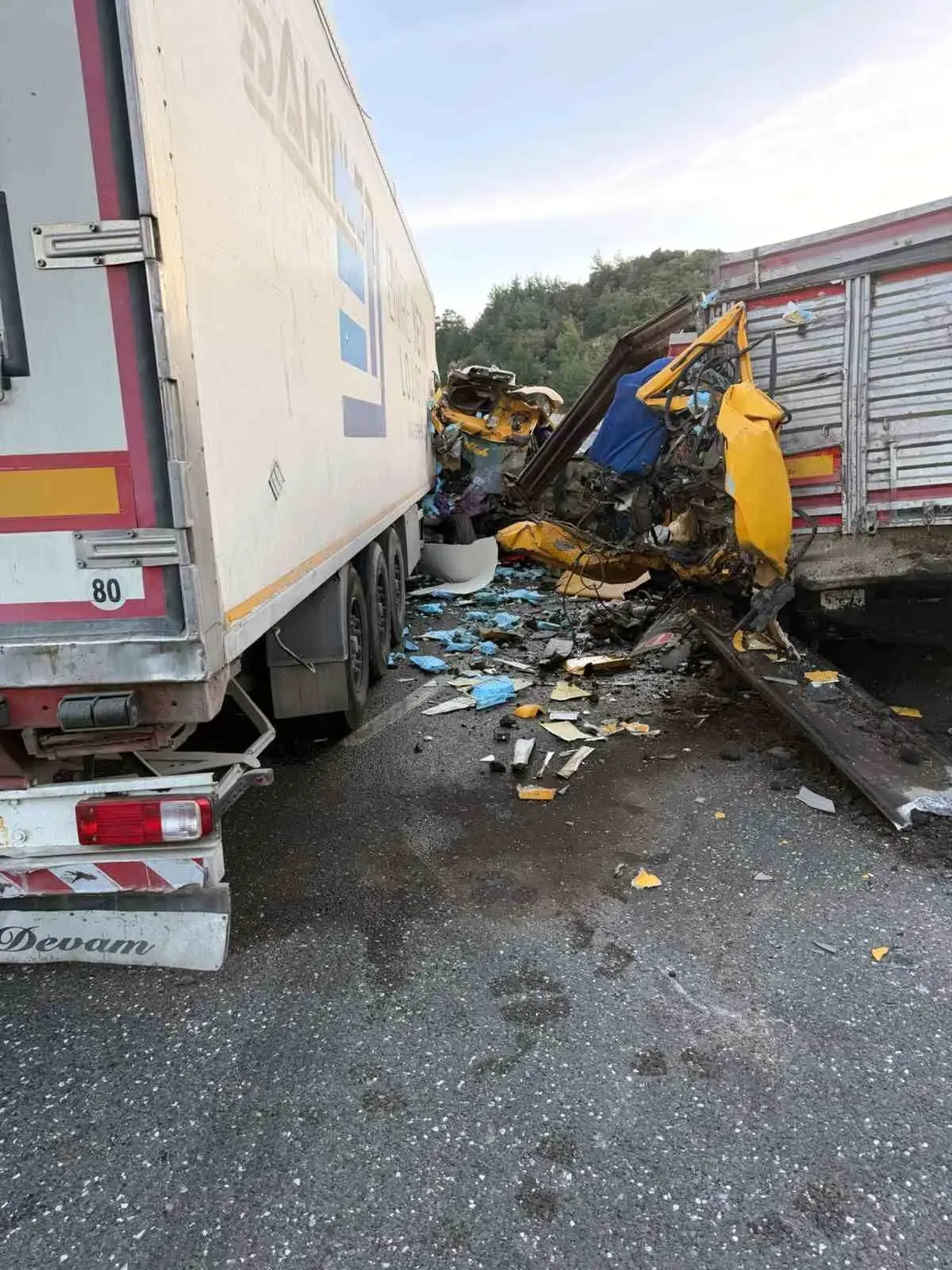 Aydın-Muğla Yolunda TIR Kazası: 1 Ağır Yaralı