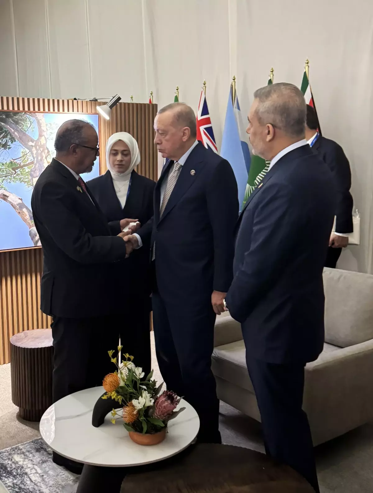 Cumhurbaşkanı Erdoğan, DSÖ Genel Direktörü Ghebreyesus’u kabul etti