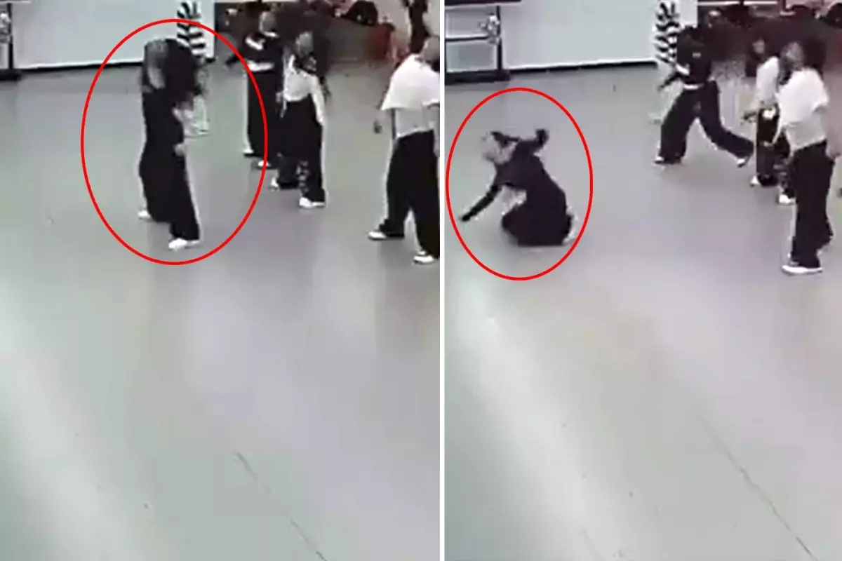 Dans öğretmeni bayıldı, öğrencilerinin yaptıkları olayı gölgede bıraktı