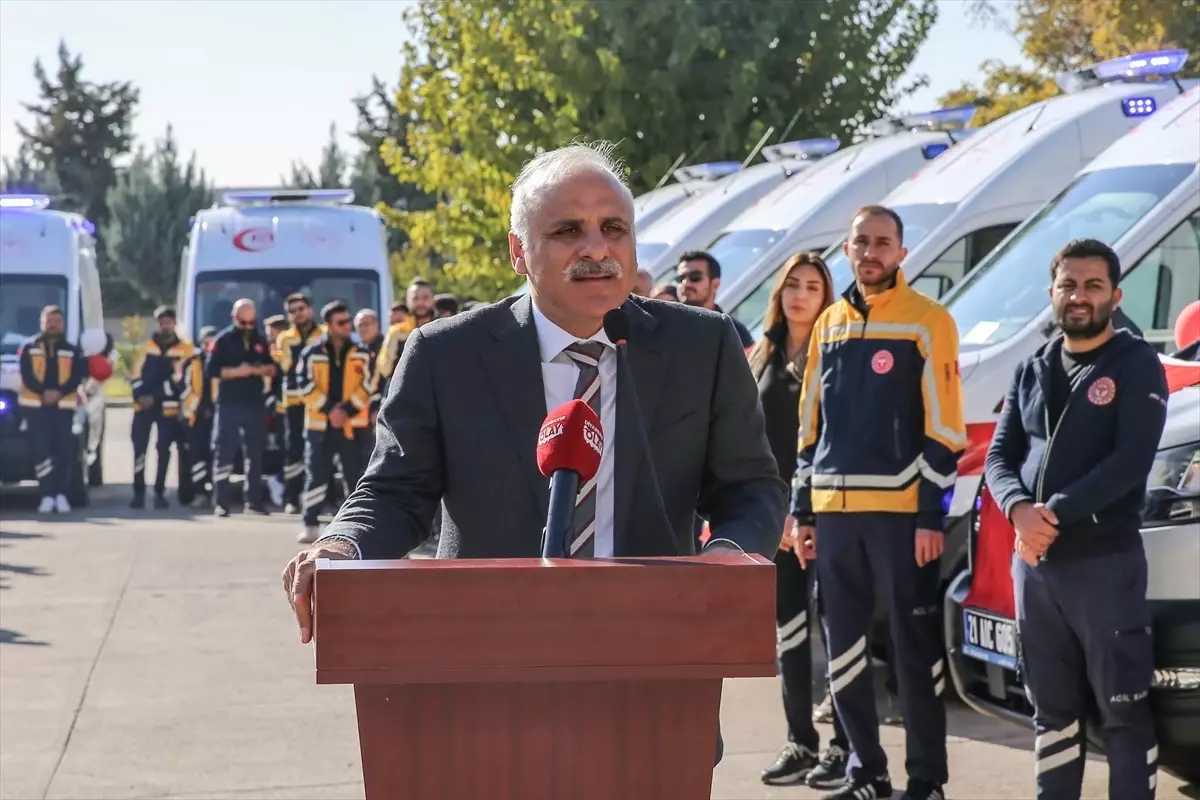 Diyarbakır Sağlık Altyapısına Dev Yatırım: 15 Yeni Ambulans ve Modern Tesisler Açıldı