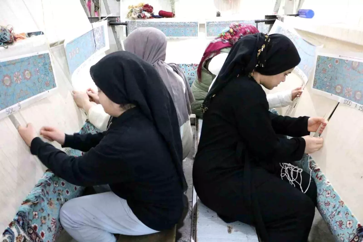 Diyarbakır Bağlar’da Kadınlar El Emeği Halılarla Avrupa Pazarına Açılıyor