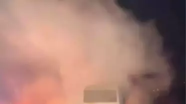 Amasya’da Midibüs Yangını Önledi