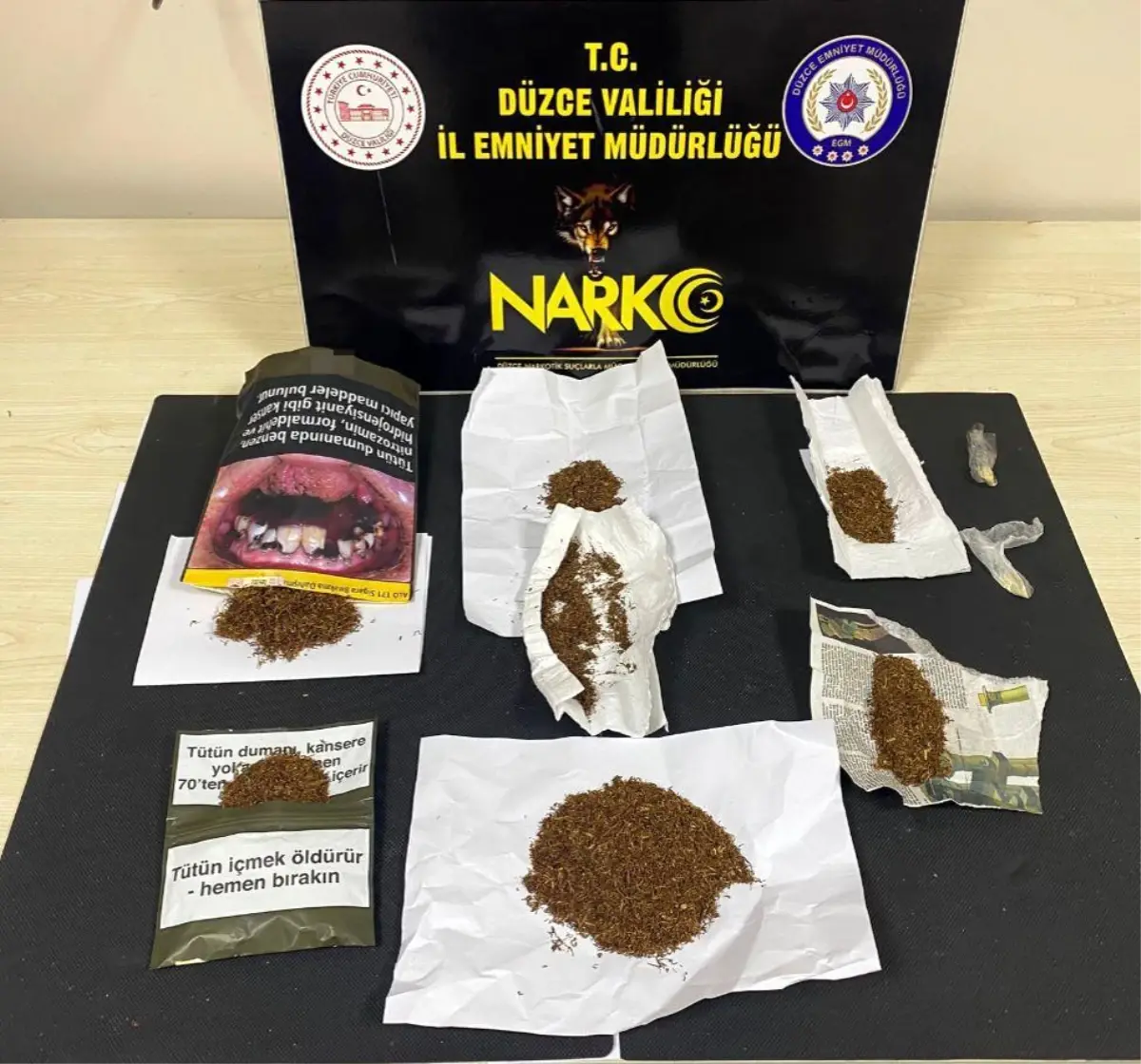 Düzce’de Uyuşturucu Operasyonu: 2 Tutuklama