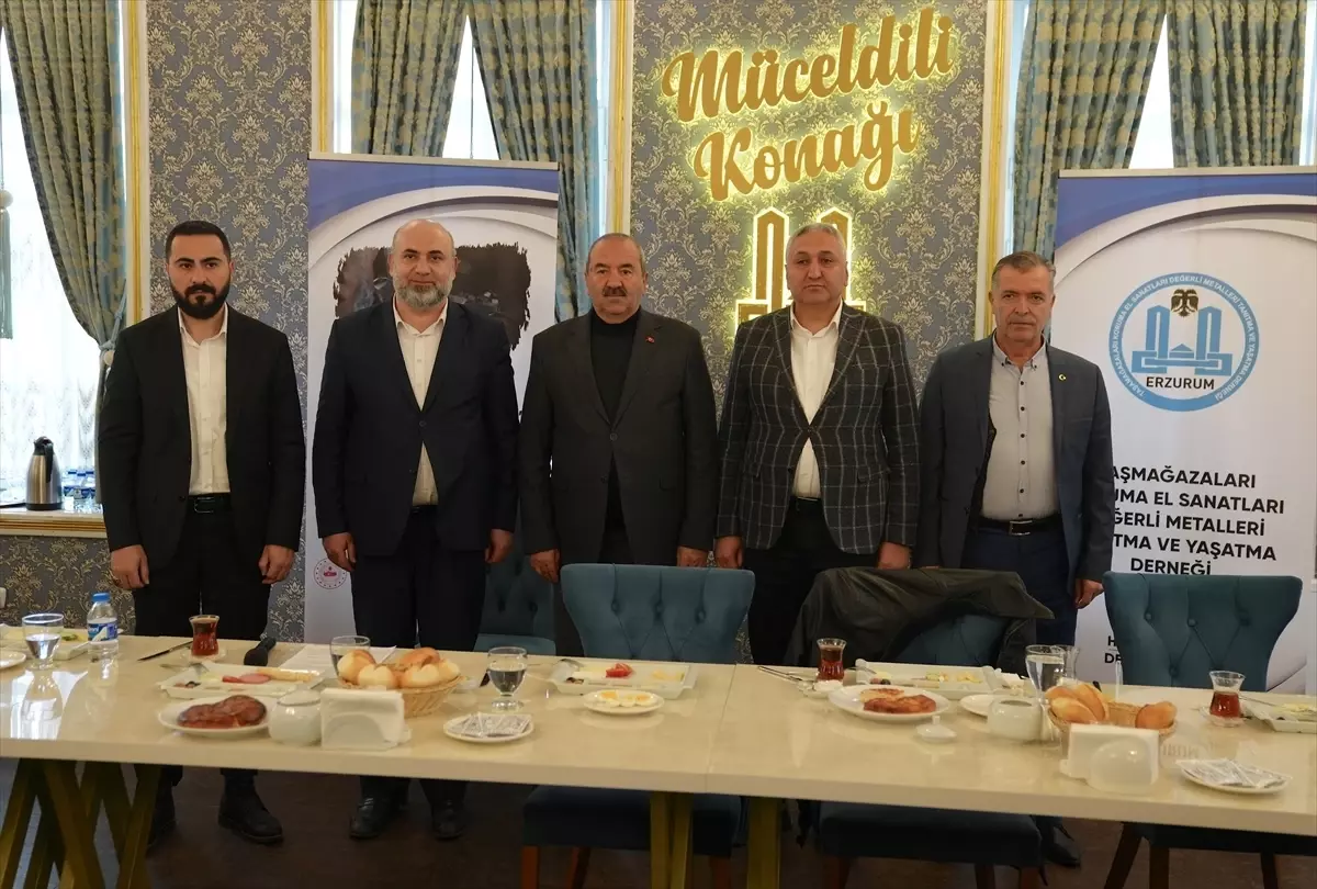 Kuyumculuk İçin Yeni Proje Başladı: Erzurum’da ‘Alay Mektep Elele, Kuyumculukta İleriye’