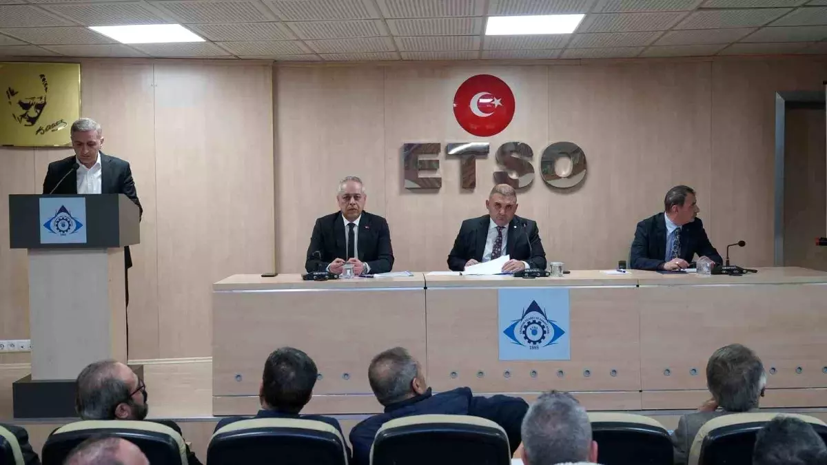 ETSO 2025 Kasım Toplantısı Gerçekleşti