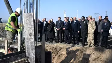 ETÜ Spor Bilimleri Fakültesi eğitim binası için temel atma töreni düzenlendi