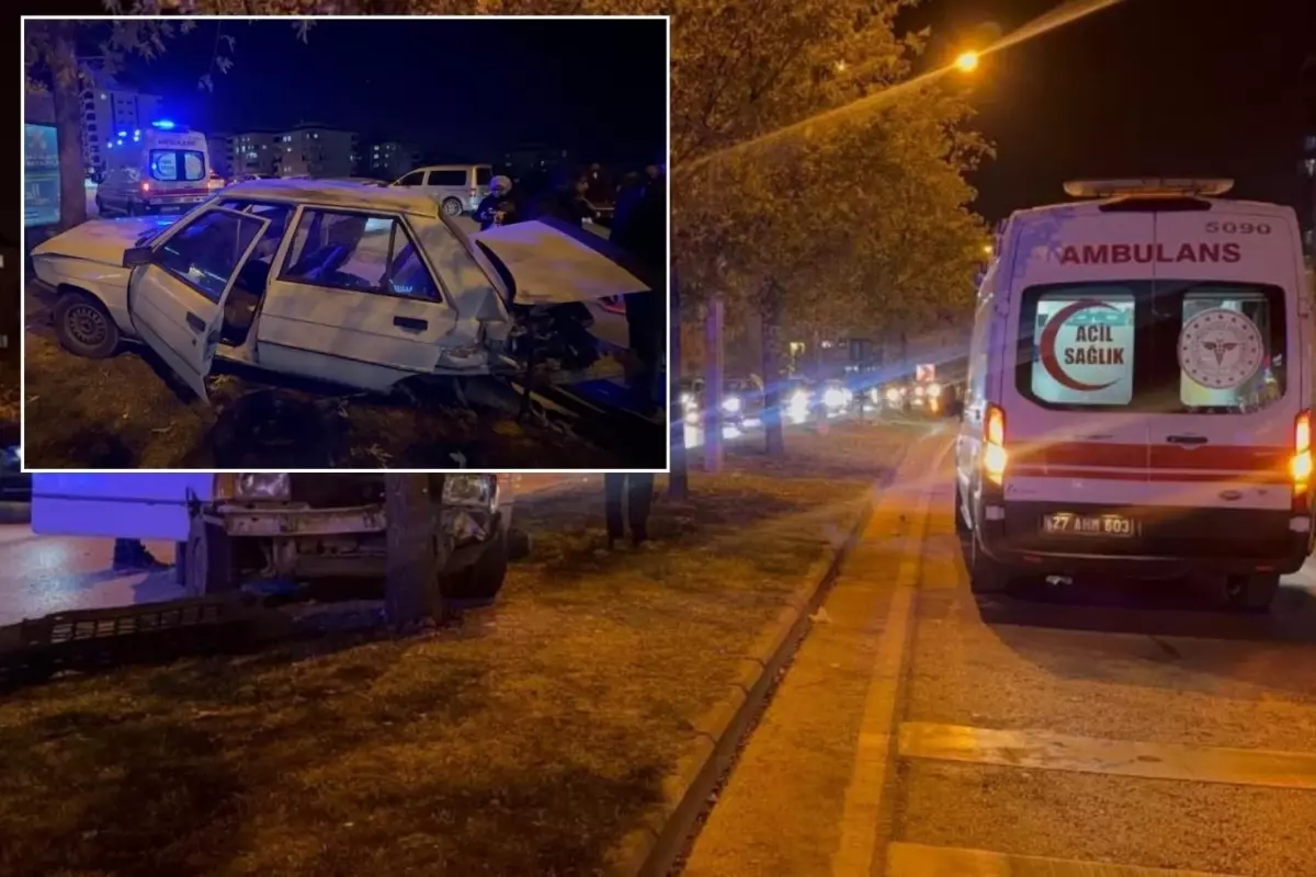 Kenti birbirine kattılar! Trafikte yarışın sonu kazayla bitti