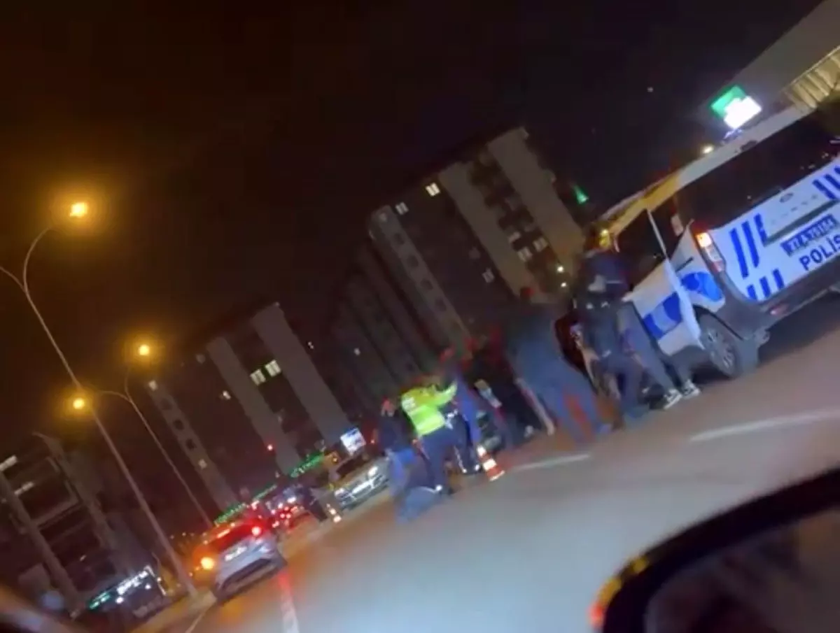 Gaziantep’te Trafik Cezasına Karşı Polisle Mukavemet: Biber Gazı ve Gözaltı Görüntüleri